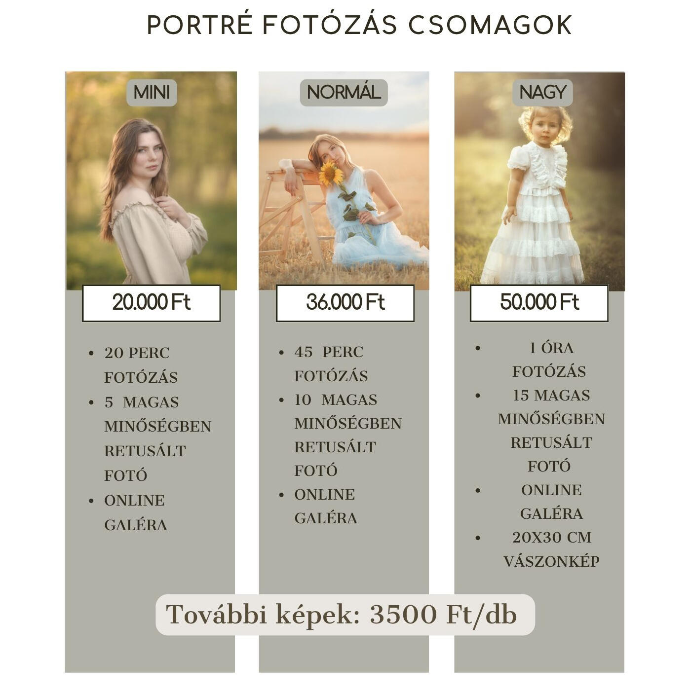 Kültéri portré fotózás Kültéri portré fotózás